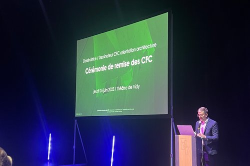 Actualité de CCHE pour la remise des CFC 2025 du canton de Vaud