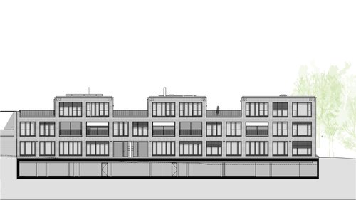 Architecture de CCHE pour les Terrasses de Rive à Nyon Suisse