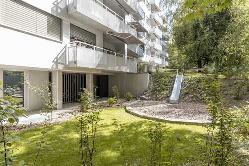© Fullframe Architecture, transformation et réalisation de CCHE pour la Route de St-Cergue 22 Suisse