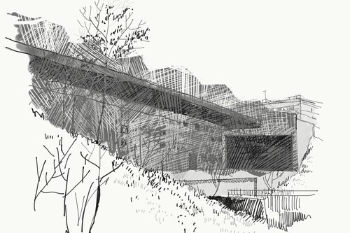 Architecture de CCHE pour le Pont sur la Seymaz Suisse