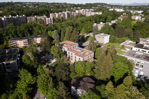 Architecture de CCHE pour le bâtiment Isabelle de Montolieu à Lausanne Suisse