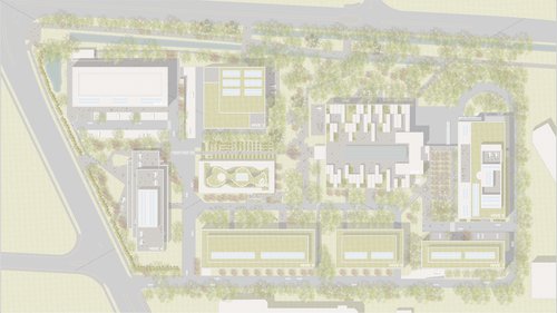 Architecture de CCHE pour le campus The Hive Suisse
