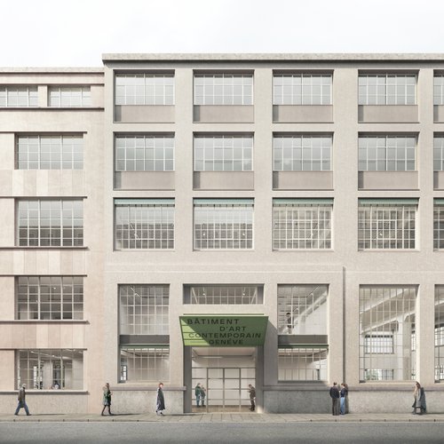 Réalisation de CCHE pour le Bâtiment d'art contemporain à Genève Suisse