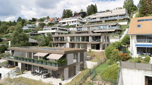 Architecture de CCHE pour les terrasses du Bois de Chênes Suisse