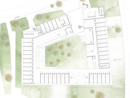 Concours de CCHE pour le Complexe de logement social et étudiant Carcavelos Portugal