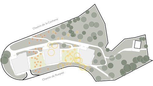 Architecture de CCHE pour Balcons de vignes à Belmont-sur-Lausanne Suisse