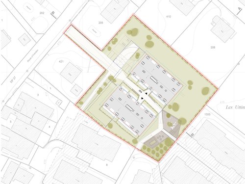Architecture de CCHE pour Petit Bâle Nord Suisse