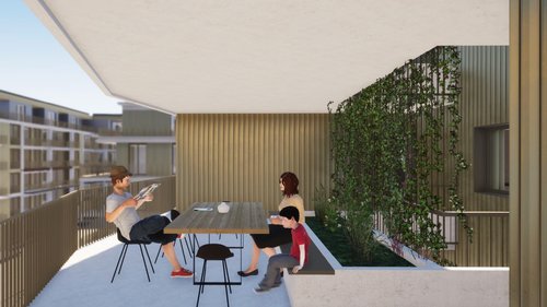 Urbanisme et architecte de CCHE pour Q11 - Les Chênes de Renens