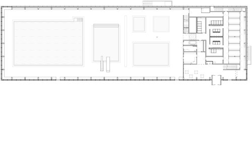 Urbanisme et Architecture de CCHE pour la piscine du Quartier de l'Ancienne Papeterie à Marly Suisse