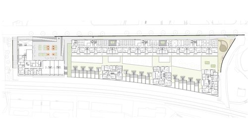 Urbanisme de CCHE pour le concours de Bella Vista Suisse