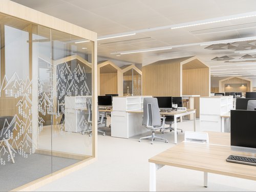 Architecture d'intérieur de CCHE pour Firmenich Suisse