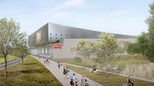 Architecture de CCHE pour le MEP d'Avry Centre Suisse