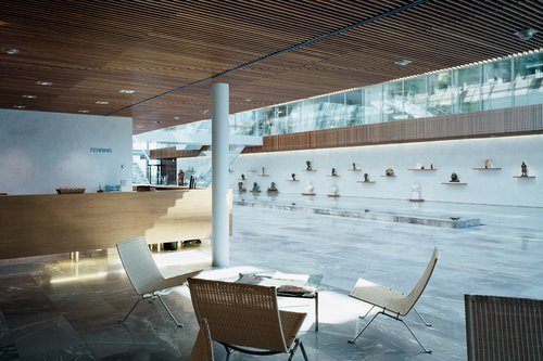 © Thomas Jantscher Architecture d'intérieur de CCHE pour le bâtiment administratif de Ferring Suisse