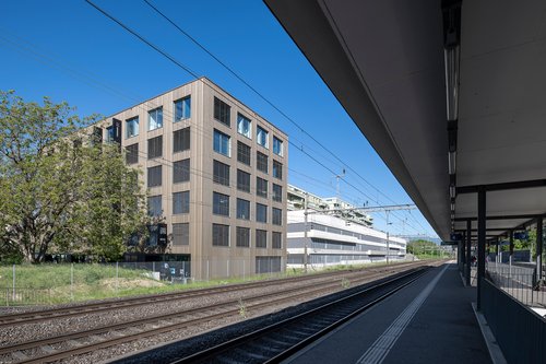 Architecture et Réalisation de CCHE pour le Quartier résidentiel à Bussigny Côté Gare Suisse