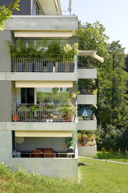 Architecture de CCHE pour le projet Maillefer I et II Suisse