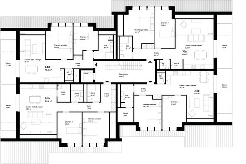 Architecture de CCHE pour La Golisse au Sentier Suisse