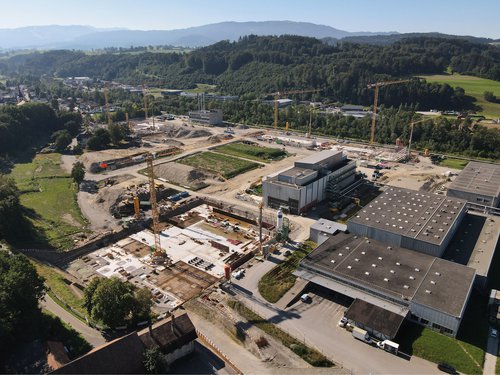 Urbanisme et Architecture de CCHE pour le Quartier de l'Ancienne Papeterie à Marly Suisse