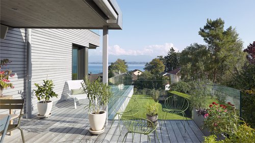 Architecture de CCHE de la Maison du Léman Suisse