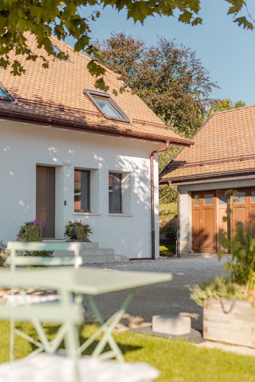 Transformation architecturale de CCHE pour le projet Chivrageon à Aubonne Suisse