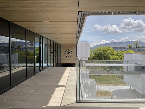 Architecture de CCHE pour La Résidence étudiante du Grand Morillon Suisse