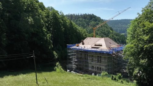 Actualité de CCHE pour la Restauration à l’identique du Manoir de Hautes-Roches Val TV Suisse