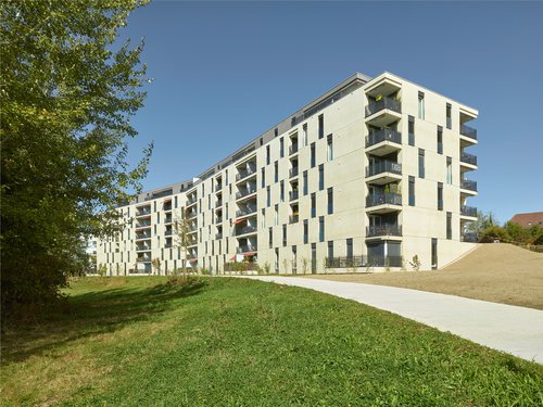 Architecture de CCHE pour Bugnon EST Bâtiment E et F quartier Maillefer Suisse