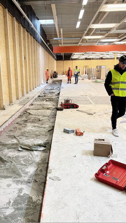 Rénovation et transformation de CCHE pour le Centre Migros Chablais Aigle Suisse