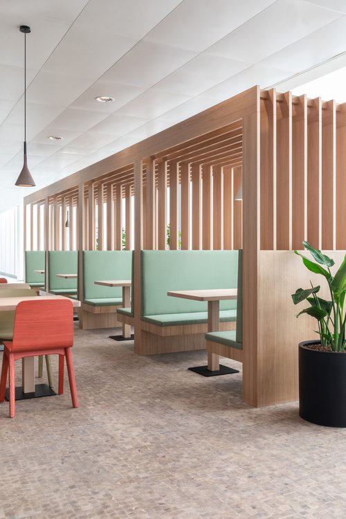 Architecture d'intérieur de CCHE pour Firmenich Suisse