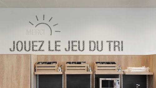 Signalétique de CCHE pour Migros Mparc