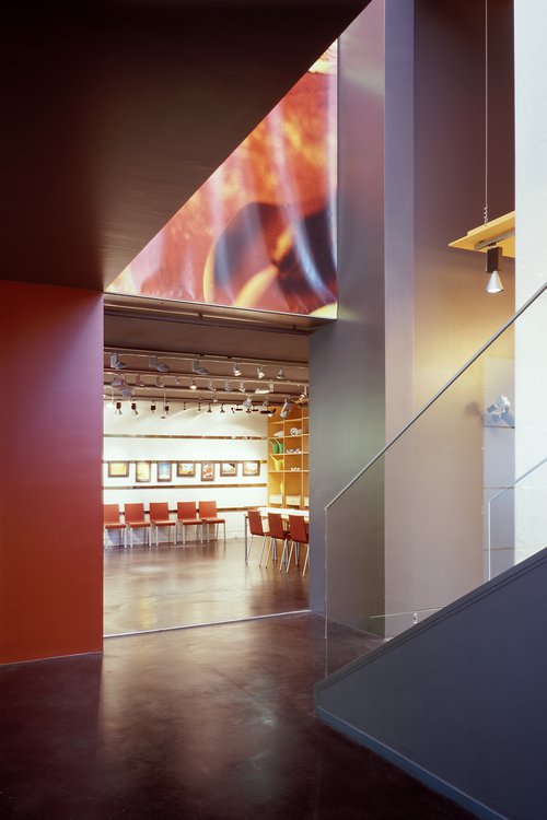 Architecture d'intérieur de CCHE pour la rénovation du bâtiment Regent Lighting SA Suisse