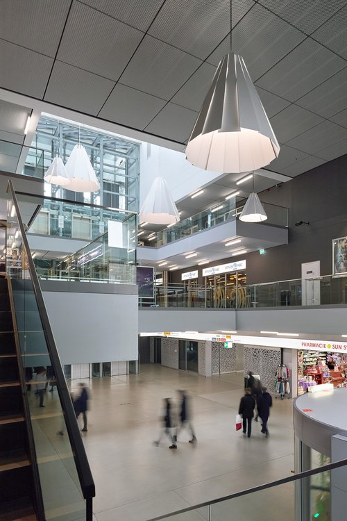 Architecture de CCHE pour le Centre Commercial Malley Lumières Suisse