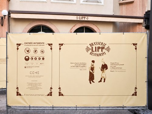 Rénovation de la Brasserie Lipp à Genève Suisse