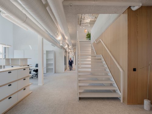 Architecture d'intérieur et transformation de CCHE pour le siège d'Incyte Biosciences International Suisse