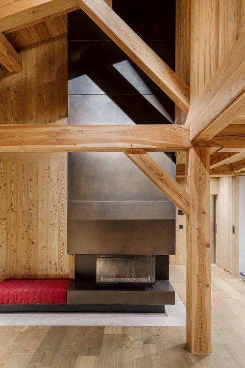Architecture de CCHE pour Chalet individuel C à Crans-Montana Suisse