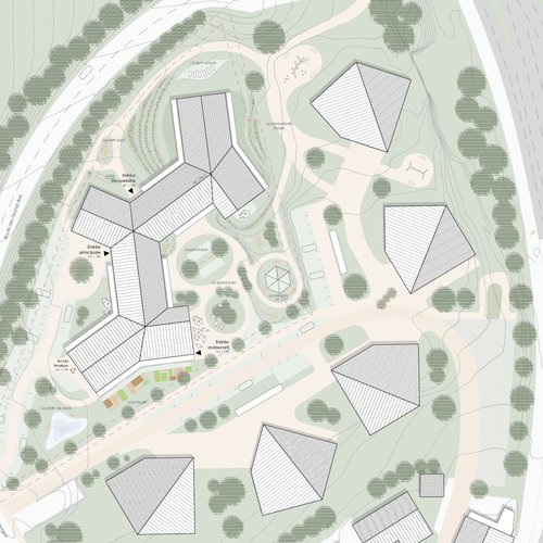 Architecture CCHE pour Concours EMS à Vallorbe Suisse