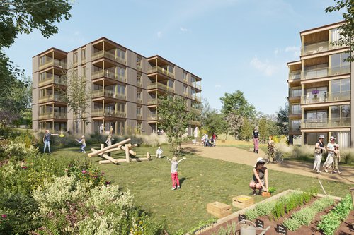Concours d'architecture de CCHE pour les logements ALTER ECO Suisse