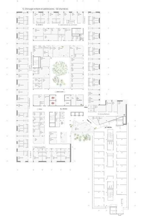 Concours d'architecture de CCHE pour l'Hôpital des enfants