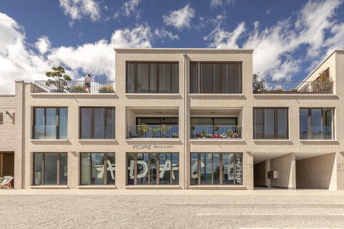 Architecture de CCHE pour les Terrasses de Rive à Nyon Suisse