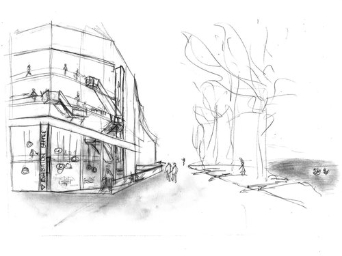 Architecture de CCHE pour le Centre de congrès 2m2c à Montreux Suisse