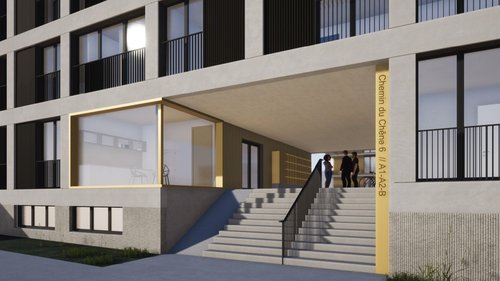 Urbanisme et architecte de CCHE pour Q11 - Les Chênes de Renens