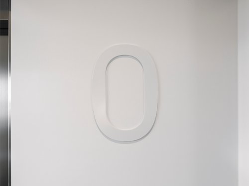 Signalétique de CCHE d'un bâtiment administratif Pallin-Panchaude Suisse