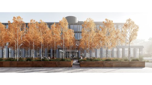 Architecture de CCHE bâtiment admininstratif LEM à Meyrin