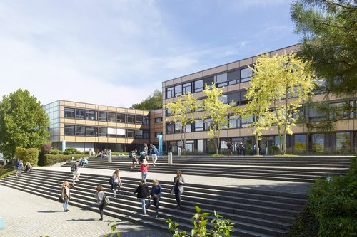 © Thomas Jantscher Transformation et architecture de CCHE pour le Gymnase d'Yverdon Suisse