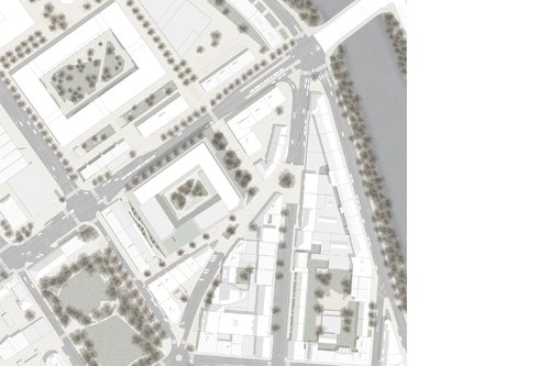 Concours de CCHE pour le projet Aux Acacias à Genève Suisse