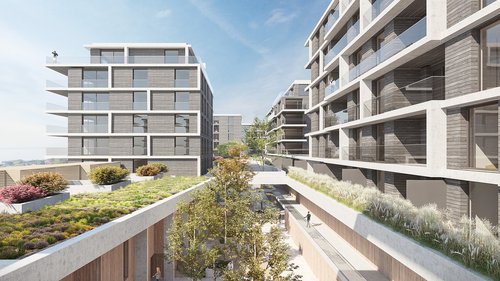 Urbanisme de CCHE pour le concours de Bella Vista Suisse