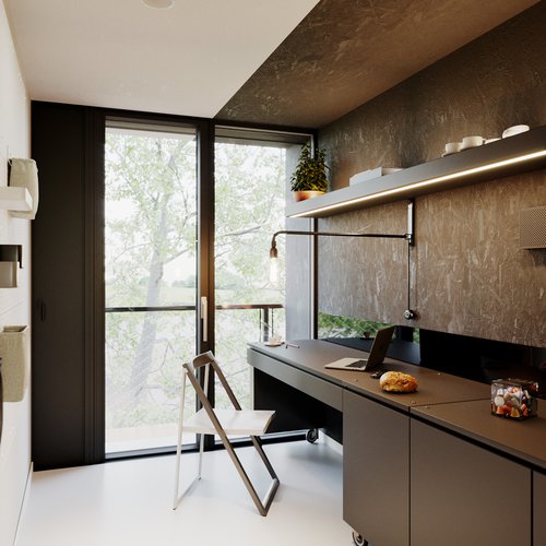 Architecture de CCHE pour l'Hôtel Unit du campus The Hive Suisse