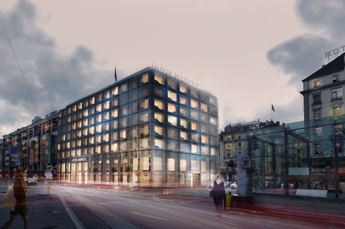 Architecture de CCHE pour l'Hôtel Warwick Suisse