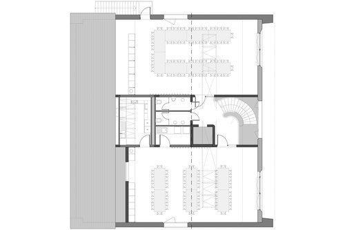 Architecture d'intérieur de CCHE pour le Centre communal multifonction CCM Nyon Suisse