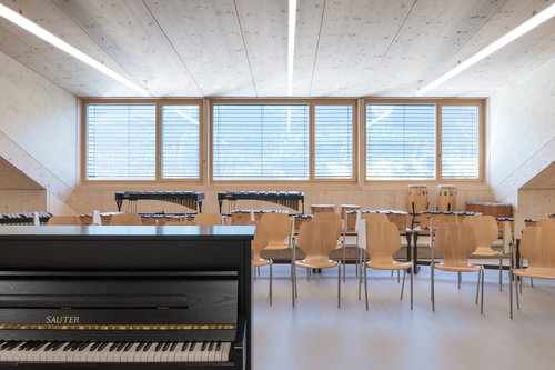 © Rafael Rojas Architecture de CCHE du Collège Henchoz Suisse