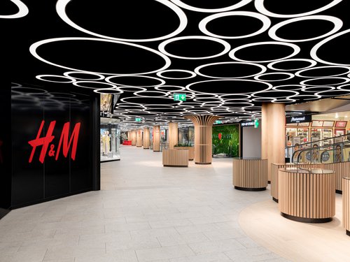 Transformation de CCHE pour le Centre commercial des Eaux-Vives Genève Suisse